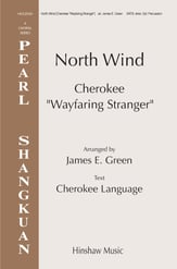 North Wind SATB choral sheet music cover